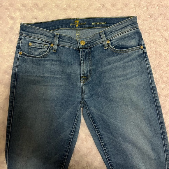 7 For All Mankind Jeans - Medium Wash - Picture 2 of 5